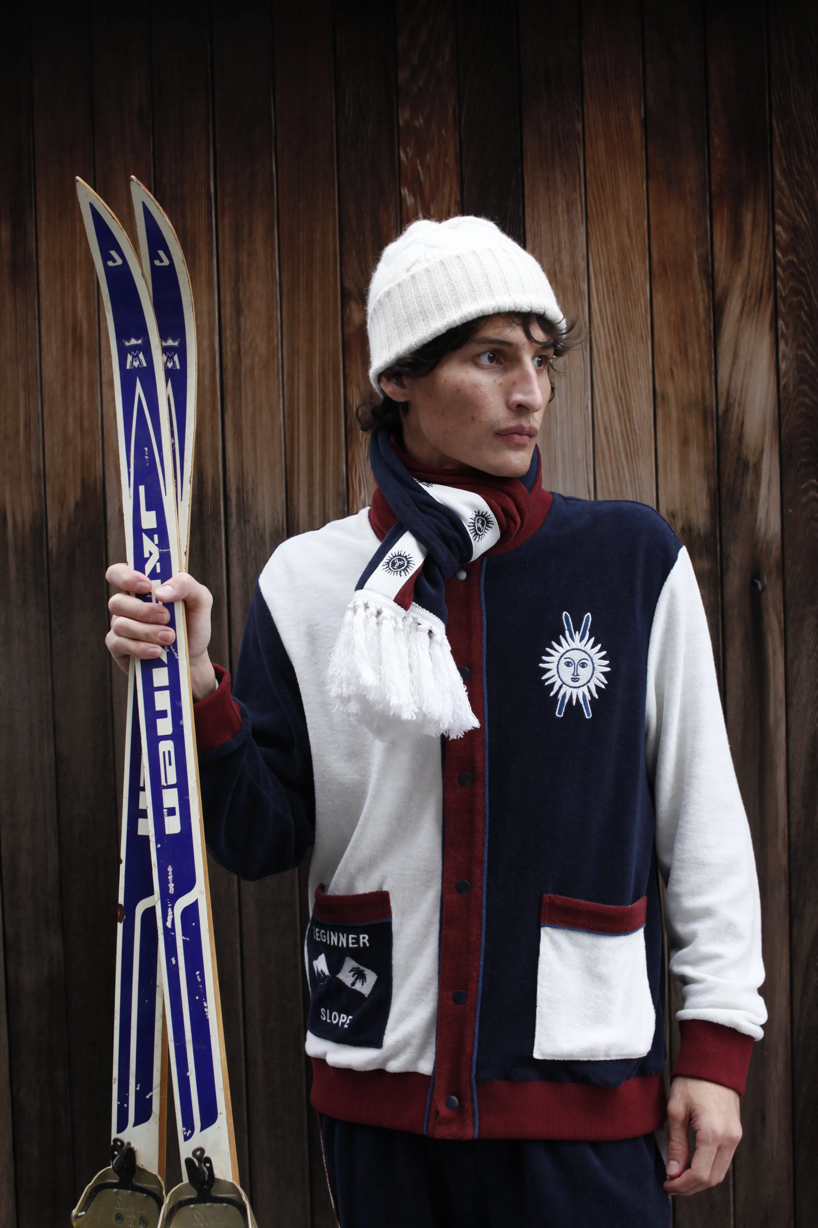 'Après Ski' Cabana Jacket (Navy)
