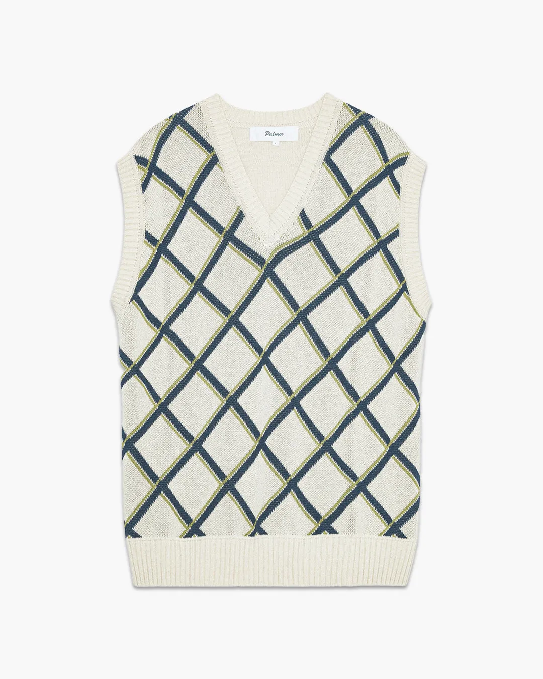 Argyle Knitted Vest