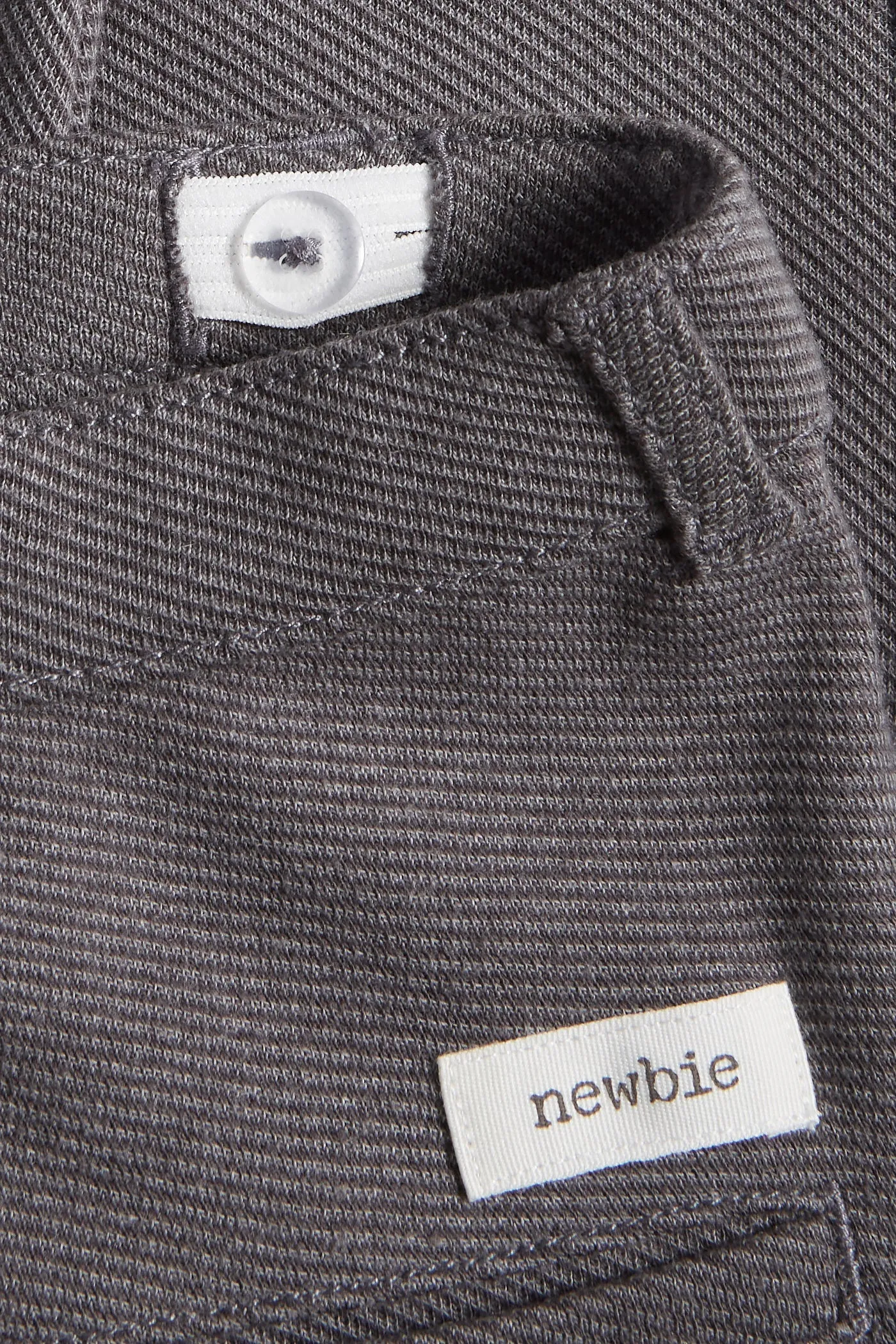 Baby gray knitted dress trousers