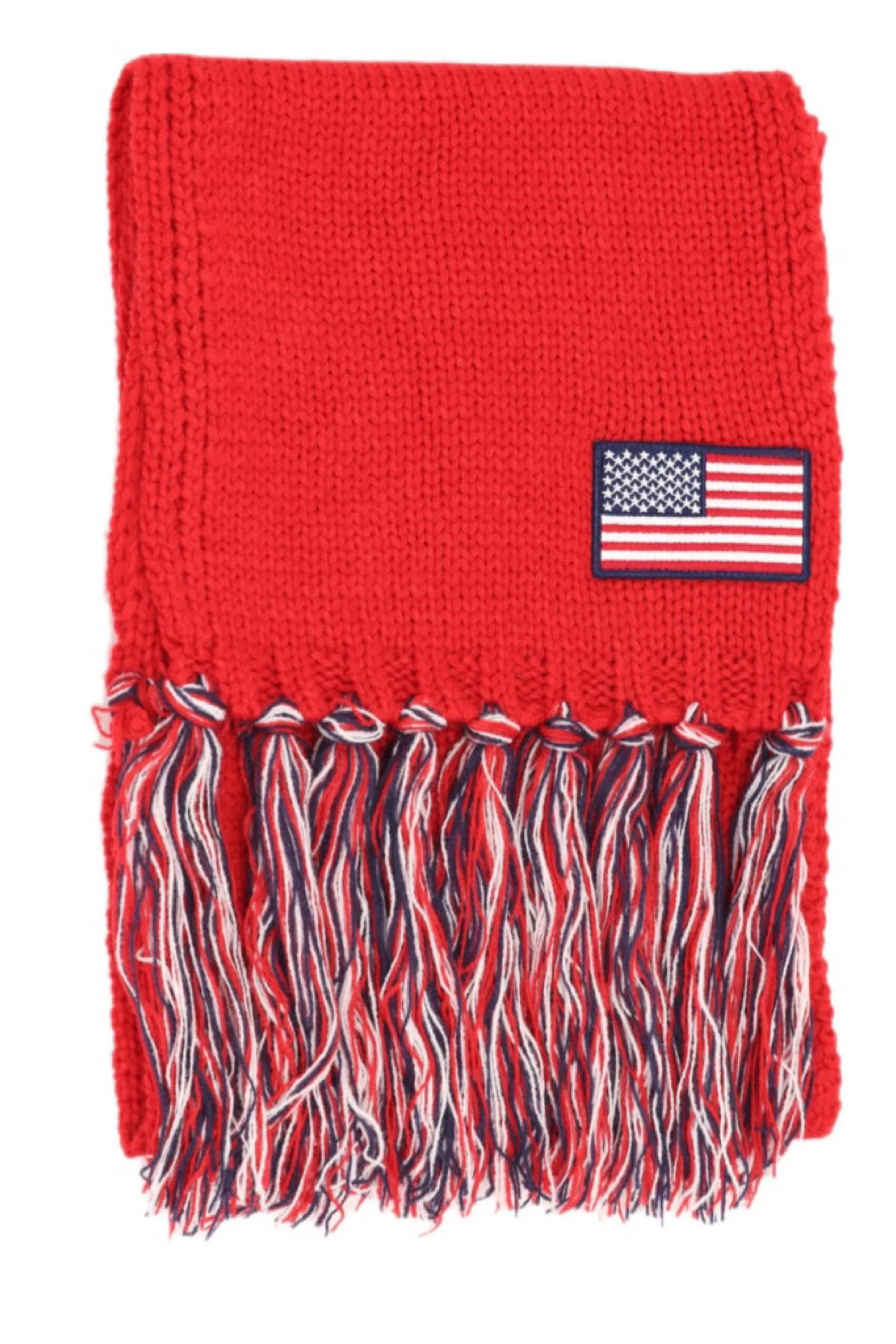 CC FLAG Scarf with Tassels