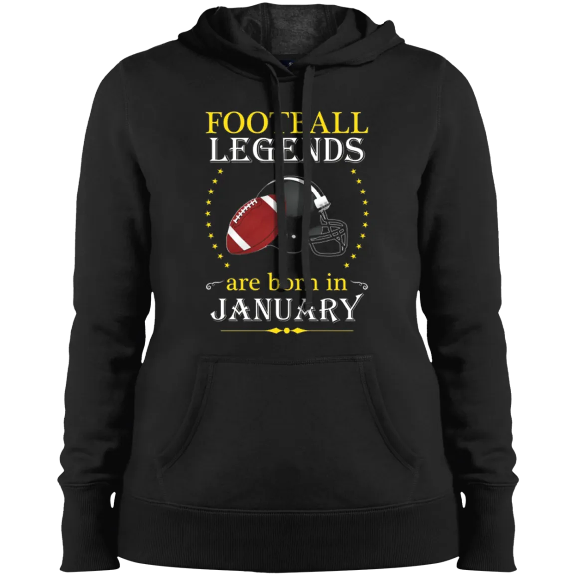 Football Legends Are Born In January Shirt Gear Apparel 2