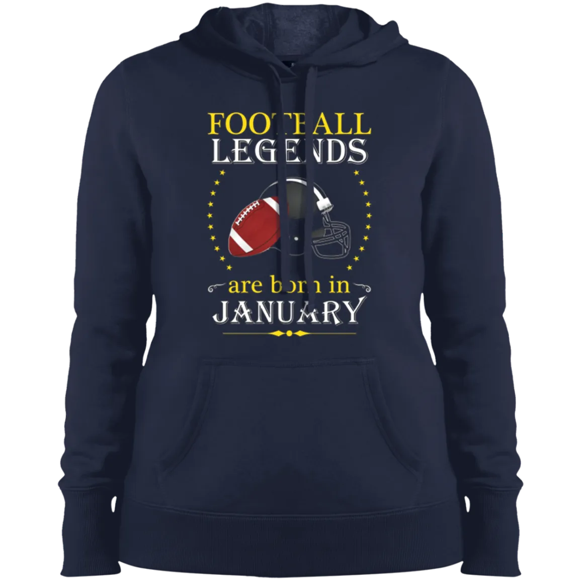 Football Legends Are Born In January Shirt Gear Apparel 2