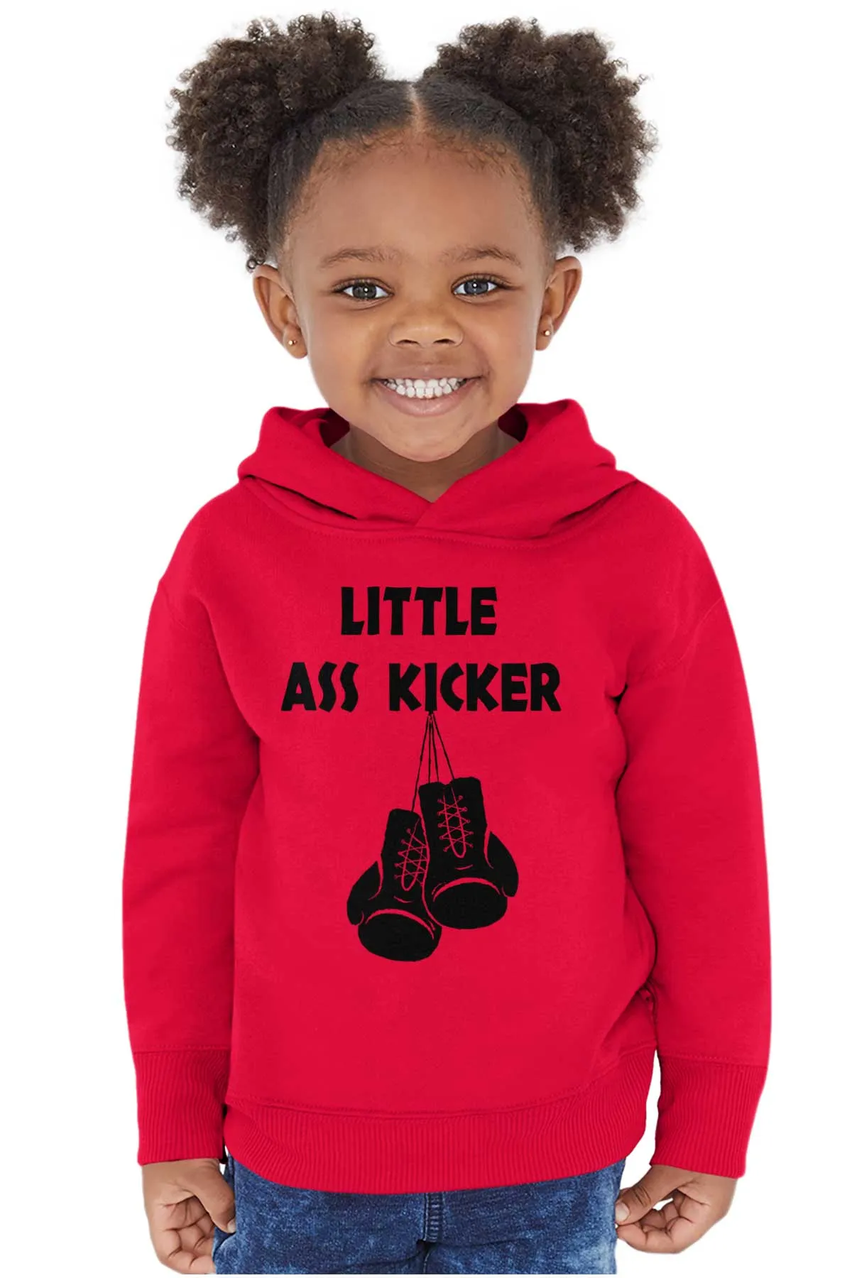 Little Ass Kicker Toddler Pullover Hoodie