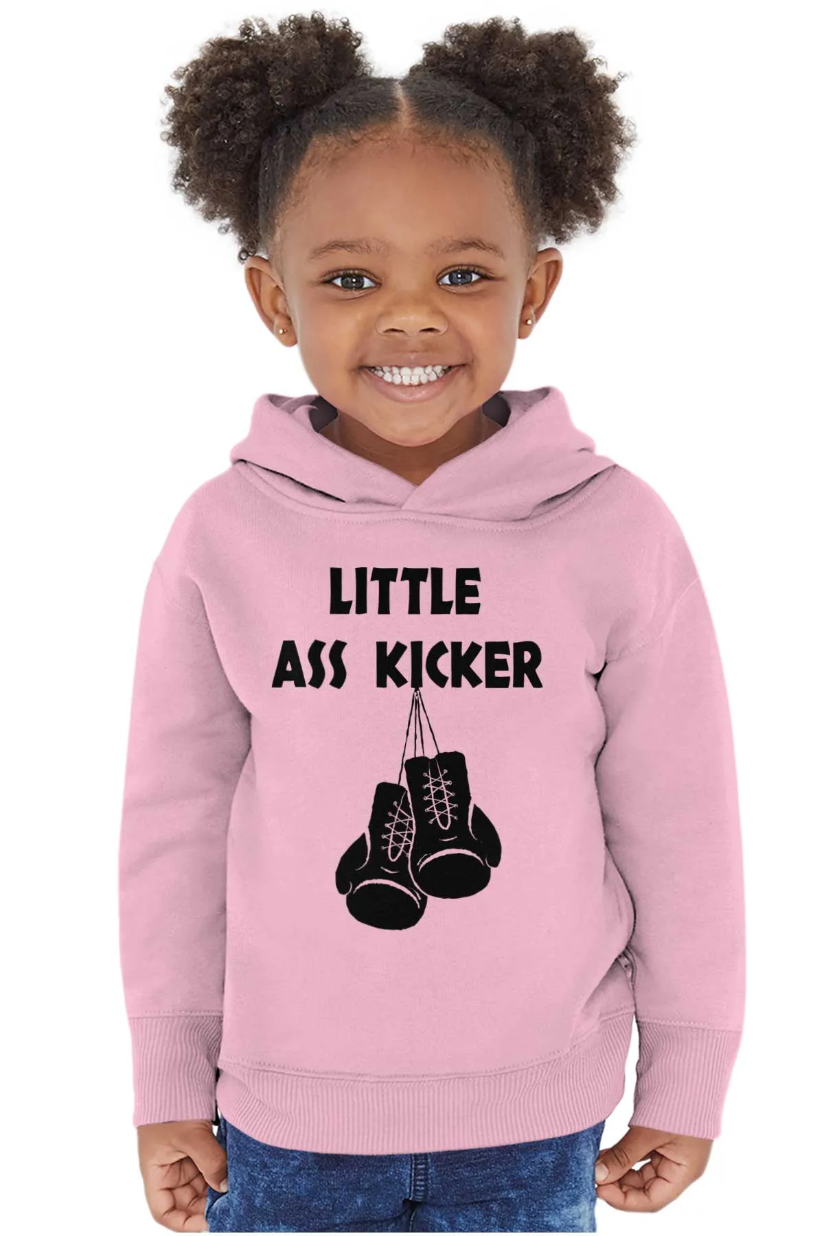 Little Ass Kicker Toddler Pullover Hoodie