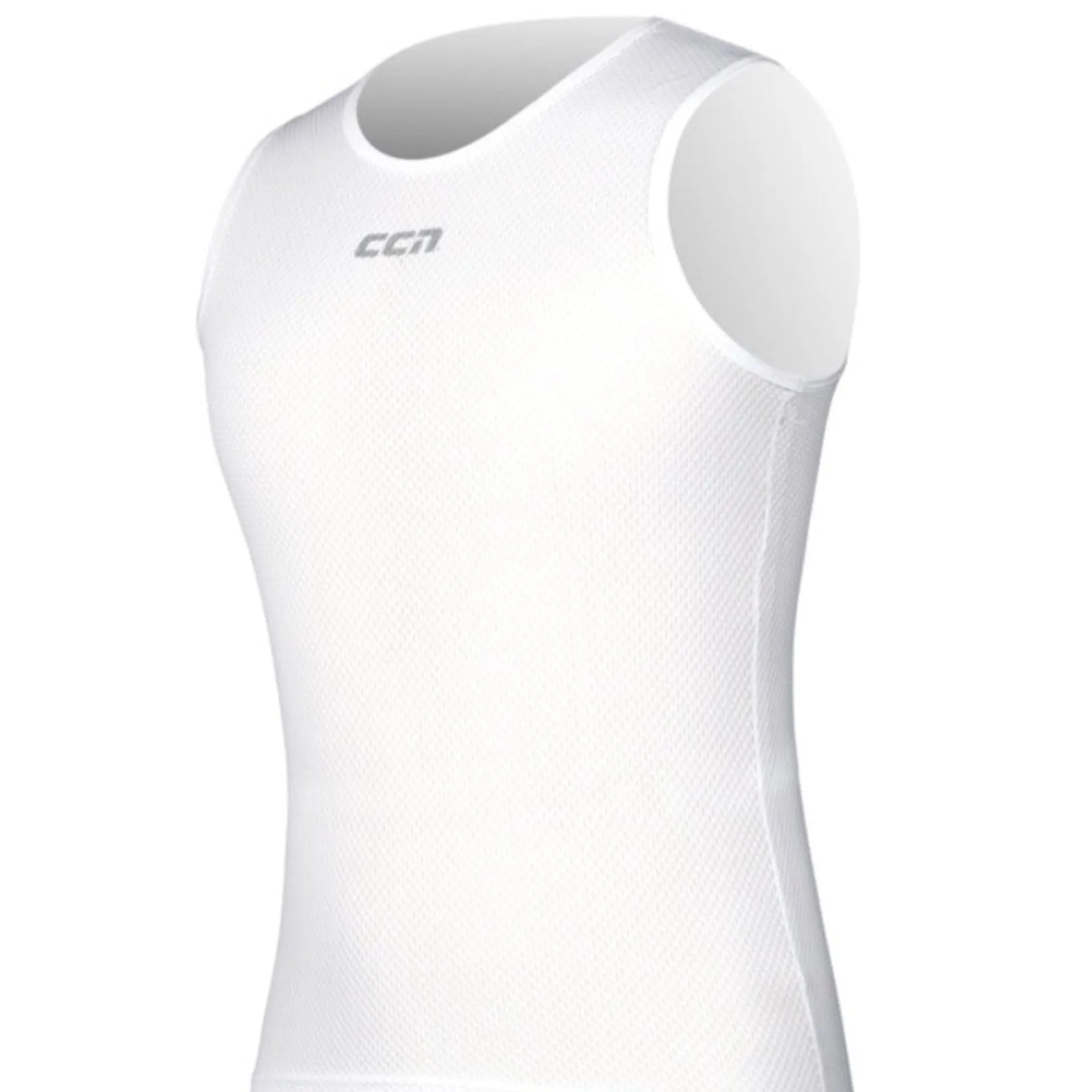 Sleeveless Base Layer White