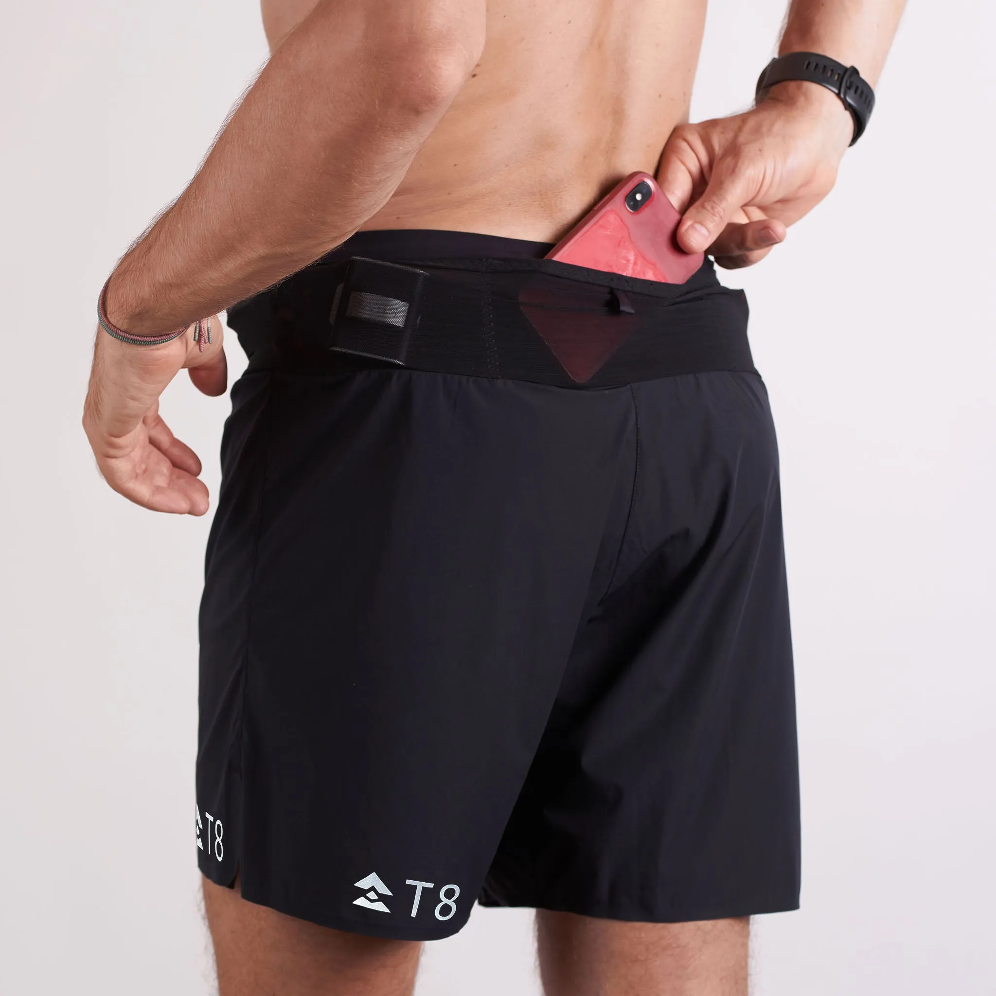 T8 - Sherpa Shorts V2 - Black - Men's