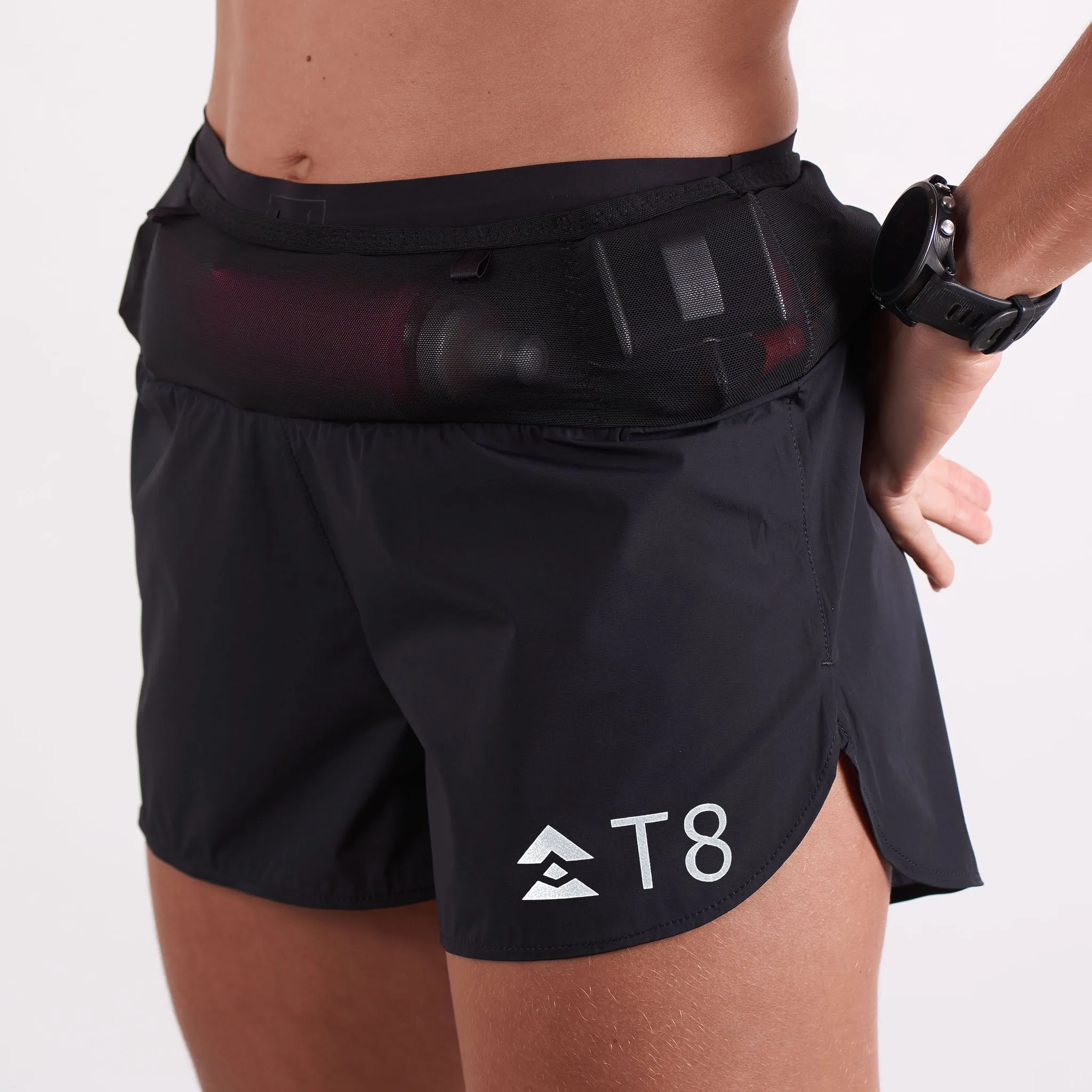 T8 - Sherpa Shorts V2 - Black - Women's