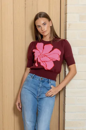 WHOLESALE - MAGNOLIA Elbow Sleeve Knit Top